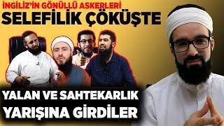 SELEFİLERİN YALAN VE SAHTEKARLIK YARIŞI  EBU HARİS RAMAZAN OKUR EMRAH TANRIVERDİ