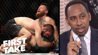 Stephen A. Conor McGregor deserves rematch vs. Khabib Nurmagomedov  First Take