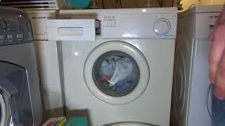 Candy C1040 Washing Machine  Load program and start Pt 112