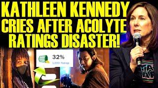 KATHLEEN KENNEDY CRIES AFTER THE ACOLYTE RATINGS DISASTER WOKE DISNEY STAR WARS FAILURE