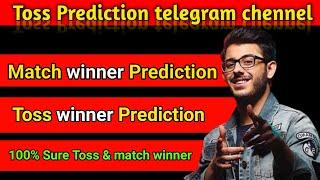 Toss prediction telegram channel link 2022