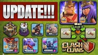 CLASH OF CLANS WINTER UPDATE IS HERE All Changes