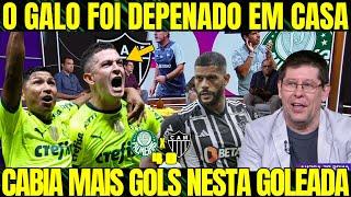 PALMEIRAS IMPIEDOSO GALO HUMILHADO EM CASA COM GOLEADA QUE MERECIA MAIS GOLS NESTE TIME DE FRANCOS