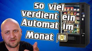 So viel verdient ein Snackautomat  im Monat