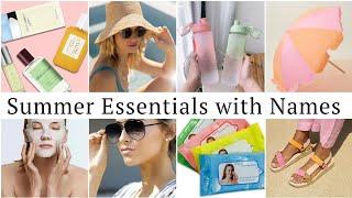 Summer Essentials for Women with Names