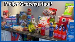 MEIJER GROCERY HAUL  WEEKLY GROCERY HAUL 63024  Angies Life