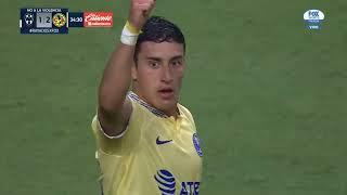 Gol de Alejandro Zendejas  Rayados 1-1 América  Liga BBVA MX - Apertura 2022 - Jornada 2