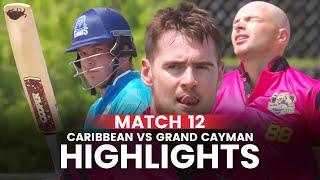 Full Highlights  Caribbean Tigers vs Grand Cayman Jaguars  Match 12  MAX60 Caribbean League 2024