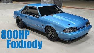 800HP Foxbody  - Vortech YSi Supercharged Mustang Review