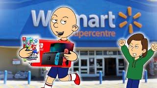 Caillou Steals A Nintendo Switch And The Games From The WalmartGrounded