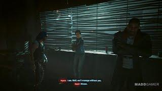 The second secret ending of Cyberpunk 2077 Phantom Liberty