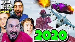 EKİPLE GTA 5 2020DE YENİDEN ARABALAR VS KOŞUCULAR-YARIŞ-JETLER VS RPGLER  Furkan Emrecan Ümidi