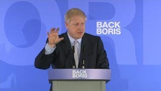 Boris Johnson launches his Tory leadership bid  ITV News