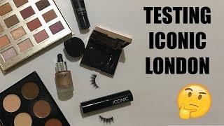 TESTING ICONIC LONDON.. WORTH THE HYPE?  One Brand Tutorial  Live Love Vicky