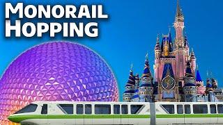 Live Monorail Park Hopping - Epcot to Magic Kingdom - Walt Disney World Live Stream - 2-24-23