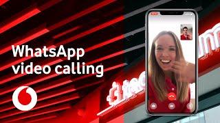 WhatsApp  How to make a video call  iOS iPhone  TechTeam  Vodafone UK