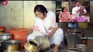 Anjali Devi And Sobhan Babu Telugu Interesting Emotional Scene  @TeluguVideoZ