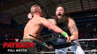 FULL MATCH - John Cena vs. Bray Wyatt - Last Man Standing Match WWE Payback 2014