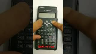 Casio fx-100ms 2nd edition original test.#shorts