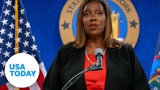 Trump family sued by New York AG Letitia James  USA TODAY