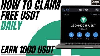 How to Claim Unlimited Free USDT in Trust Wallet Get $1000  Claim FREE USDT Daily From This Site