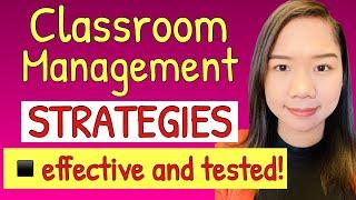 Classroom Management Strategies 2020  Teach in USA   Alissa Lifestyle Vlog