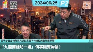 啤梨頻道 20240625 P2 麥美娟稱區議員符合出席率關愛隊漸受認同！男子涉巴士椅背寫具煽動意圖字句被控煽動意圖等罪！因新獄例未獲早釋馬俊文提首覆核！「九龍蘭桂坊一姐」何事賤賣物業？