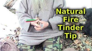 Ferro Rod Fire Tinder Tip