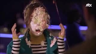 Korean actress gets cake thrown in her face