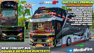 UPDATE‼️KODENAME BUSSID V3.7.1 SHD ROMBAK JB2+ RACING STROBO RUNTEXTDOUBLE RETATOR & SUPPORT MABAR