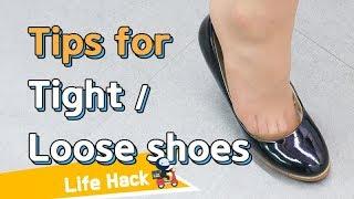 Life Hack What to do if you want to adjust the size of your shoes｜Sharehows