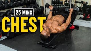 25 Minute Dumbbell Complete Chest Workout Build & Burn #15