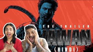 र se REACTING TO Jawan  Official Hindi Trailer  ShahRukh Khan  Atlee  Nayanthara  Hectik