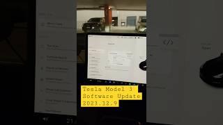 Tesla Model 3 Software Update 2023.12.9 Minor Fixes only