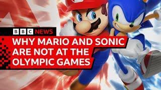 Why Mario and Sonic arent at the Paris Olympics  BBC News