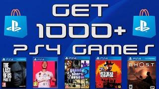 How to get 1000+ PS4 games for FREE in 30 seconds