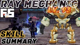 Dragon Nest Korea  Ray Mechanic Skills Summary PvP