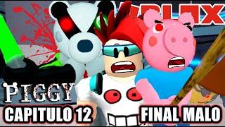 George Muere en Piggy?  El Final de Piggy Capitulo 12 FINAL MALO  Juegos Roblox en Español