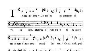 Dominica II in Passionis seu in Palmis Palm Sunday - Responsorium Ingrediente Domino