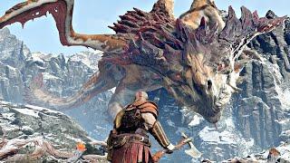 God of War 4 Electric Dragon fight  Souravs Live