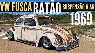 VW FUSCA 1969 RATLOOK SUSPENSAO A AR