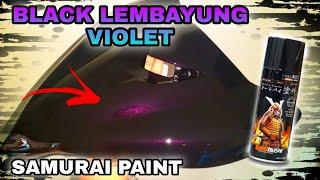 BLACK LEMBAYUNG VIOLET  SAMURAI PAINT Y1222* BLACK MIO