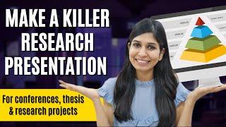 Prepare & deliver a research presentation  Step-by-step process
