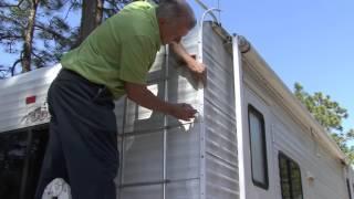 How To Reseal RV Corner Molding