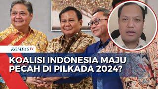 Jagokan Kader Masing-masing Koalisi Indonesia Maju Pecah di Pilkada? Begini Kata Pengamat