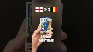 Can I predict ENGLAND vs BELGIUM using these MATCH ATTAX packs? #shorts