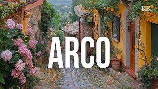 Arco a charming city in northern Italy