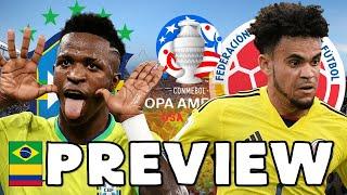 BRAZIL vs COLOMBIA - 2024 Copa América - PREVIEW