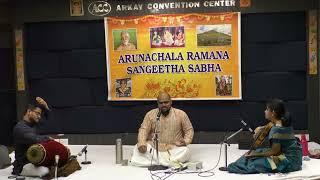 Arunachala Ramana Sangeetha Sabha-Abhishek Ravishankar Vocal