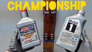 Amsoil vs Mobil 1 motor oil championship